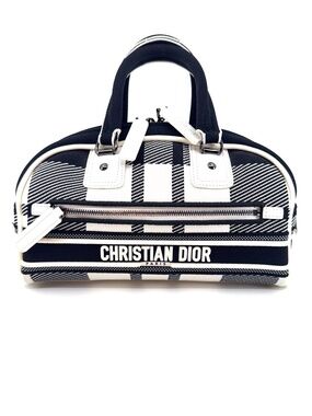 Christian Dior Vibe Small Canvas Handbag